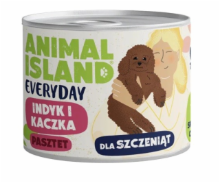 ANIMAL ISLAND Everyday Puppy Turkey and duck - vlhké krmi...