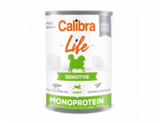 CALIBRA LIFE Sensitive králík - vlhké krmivo pro psy - 0,4kg