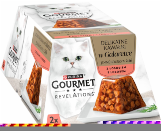 PURINA Gourmet Revelations Chunks in jelly with salmon - ...