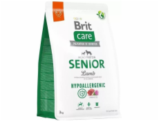 BRIT Care Hypoallergenic Senior Lamb with rice - suché krmivo pro psy - 3kg