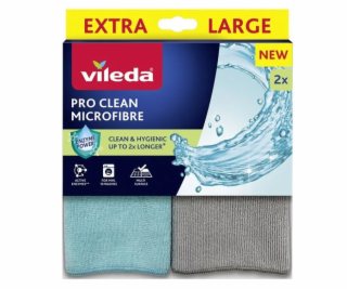 Univerzální utěrka s enzymy Vileda Pro Clean 2 ks.
