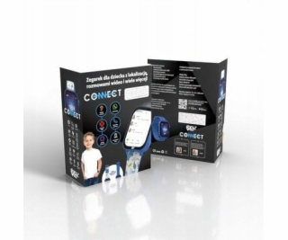 Chytré hodinky pro děti KiDiZ Connect modré