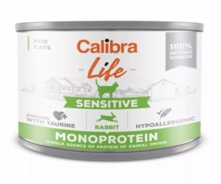 CALIBRA Cat Life Sensitive Rabbit - mokré krmivo pro kočk...