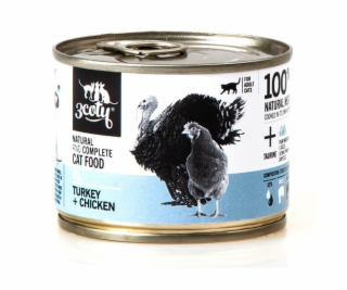 3COTY 21. Turkey and chicken - mokré krmivo pro kočky - 180g