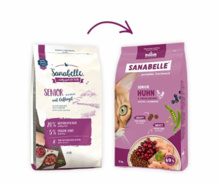 BOSCH Sanabelle Life Senior chicken & cranberries - suché...