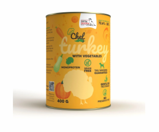 SYTA MICHA Chef Turkey with vegetables - vlhké krmivo pro...