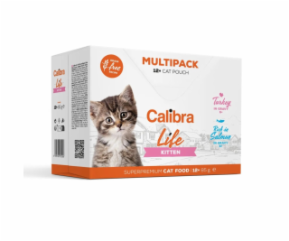 CALIBRA Cat Life pouches Kitten Multipack - mokré krmivo ...