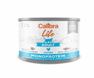 CALIBRA Cat Life Adult Chicken - mokré krmivo pro kočky -...
