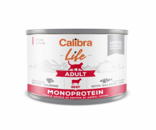 CALIBRA Cat Life Adult Beef - mokré krmivo pro kočky - 200g