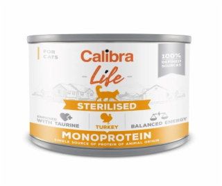 CALIBRA Cat Life Sterilised Turkey - mokré krmivo pro koč...