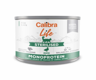 CALIBRA Cat Life Sterilised Duck - mokré krmivo pro kočky...
