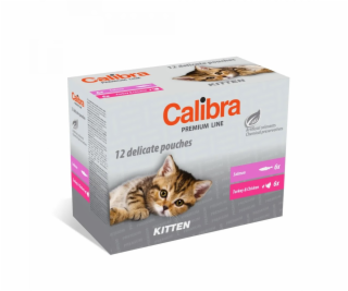 CALIBRA Cat Premium Kitten Pouches multipack - mokré krmi...
