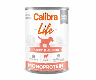 CALIBRA Dog Life Puppy&Junior Lamb & rice - vlhké krmivo ...