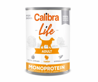 CALIBRA Dog Life Adult Turkey with apples - vlhké krmivo ...