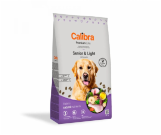 CALIBRA Premium Line Senior & Light Chicken - suché krmiv...