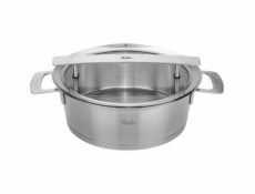 Fissler Phi Collection Braten- topf mit Glasdeckel 24 cm, 3,9L
