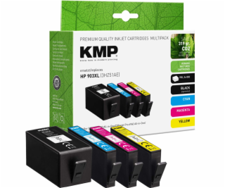 KMP Vorteilspack BK/C/M/Y ersetzt HP 3HZ51AE  903XL
