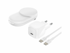 Belkin UltraCharge 25W Qi2 magn. 2-in-1 Lad.klappb.ws. WIZ039kqWH