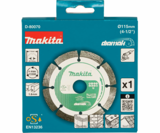 Makita  D-80070 Diamantscheibe 115x22,23 DIAMAK