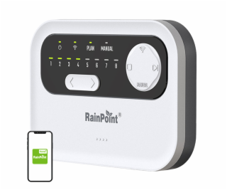 RainPoint WiFi 8zónový regulátor zavlažování