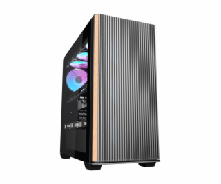 Počítačová skříň Darkflash DS900WS (černá) + 4 ventilátory