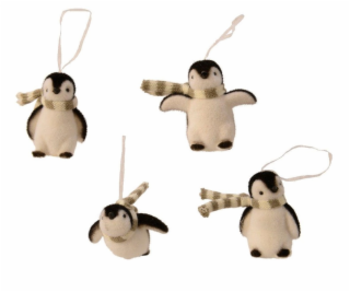 Vánoční hračky na stromeček 520799, 7 cm, polyester