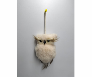 Dekorace Peleda Christmas Touch, 13 cm, bílá