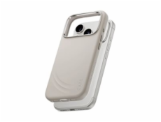 CARE by PanzerGlass Flow - Zadní kryt pro mobilní telefon - kompatibilita s MagSafe - silikon - vanilla - pro Apple iPhone 17 Pro