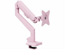 AROZZI ALZARE NEO Pink/ stolní držák pro monitory/ plynový píst/ kovový/ růžový