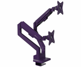 AROZZI ALZARE NEO DUO Purple/ stolní držák pro 2 monitory...