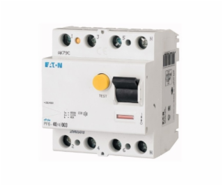 Proudový chránič Eaton 40A 4P 30mA