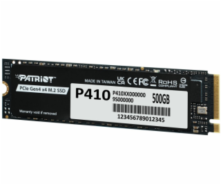 SSD Patriot Viper P410 M.2 PCI-Ex4 NVMe 1,4 500GB 5 GB/s ...