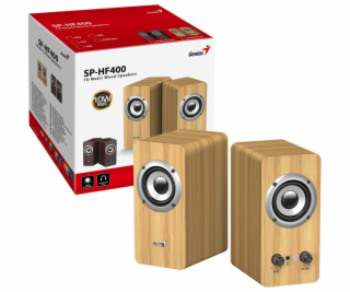 GENIUS repro SP-HF400 Pine Wood/ 2.0/ 10W/ dřevěné/ barva...