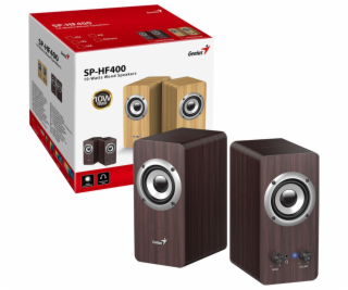 GENIUS repro SP-HF400 Dark Brown/ 2.0/ 10W/ dřevěné/ barv...