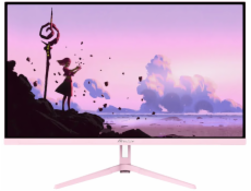 AROZZI NOVA herní monitor 27  27T2K180 Pink/ LED/ 2560x1440/ 180Hz/ IPS/ 1000:1/ 1ms/ 2xHDMI/ 2xDP/ růžový