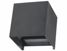IMMAX DICE venkovní LED osvětlení nástěnné, 6W, 340lm, IP65, antracit