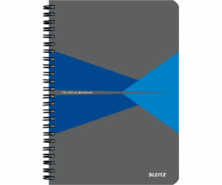 Leitz zápisník Office A5 s kartonovými deskami, drátěná v...