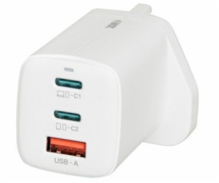 iBOX C-65 White, GaN 65W univerzální nabíječka Zástrčka v...