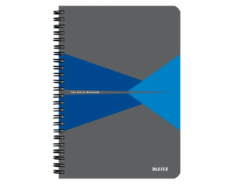 Leitz zápisník Office A5 čtverečkovaný, drátěná vazba, PP...