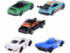 Majorette Sada 5 vozidel Porsche