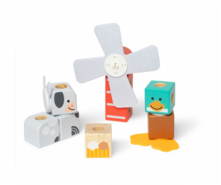 Spin Master Mellisa&Doug Blocks: Blokovatelné předměty - ...