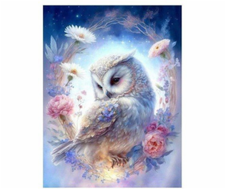 Norimpex Diamantová mozaika - Bílá sova