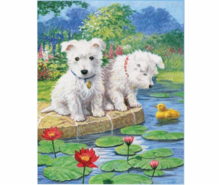 Norimpex Diamantová mozaika - Psi u rybníka