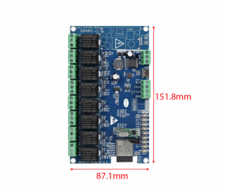 ATHOM, 8 CH relay, Tasmota