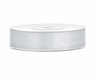 Dárková balicí stuha, stříbrná, 2,5 cm x 3200 cm