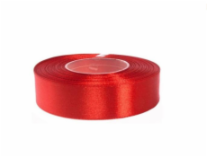 Dárková balicí stuha, červená, 2,5 cm x 3200 cm