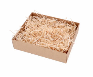 Přírodní dřevěné hobliny na balení dárků