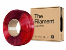 Spectrum The Filament ReFill PETG 1.75mm Transparent Red 1kg