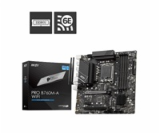 BAZAR - MSI MB Sc LGA1700 PRO B760M-A WIFI, Intel B760, 4...