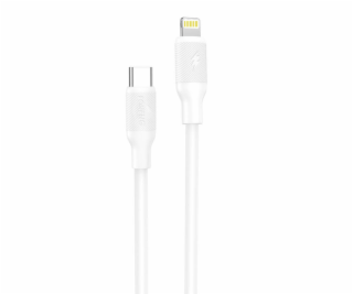 USB kabel pro Lightning Foneng X80, 27W, 1m (bílý)